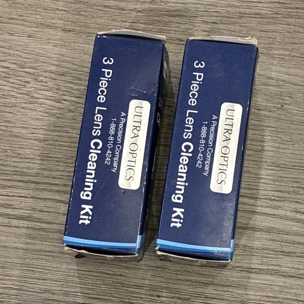 2 Pack Lot Ultra Optics 3 Piece Lens Cleaning Kit